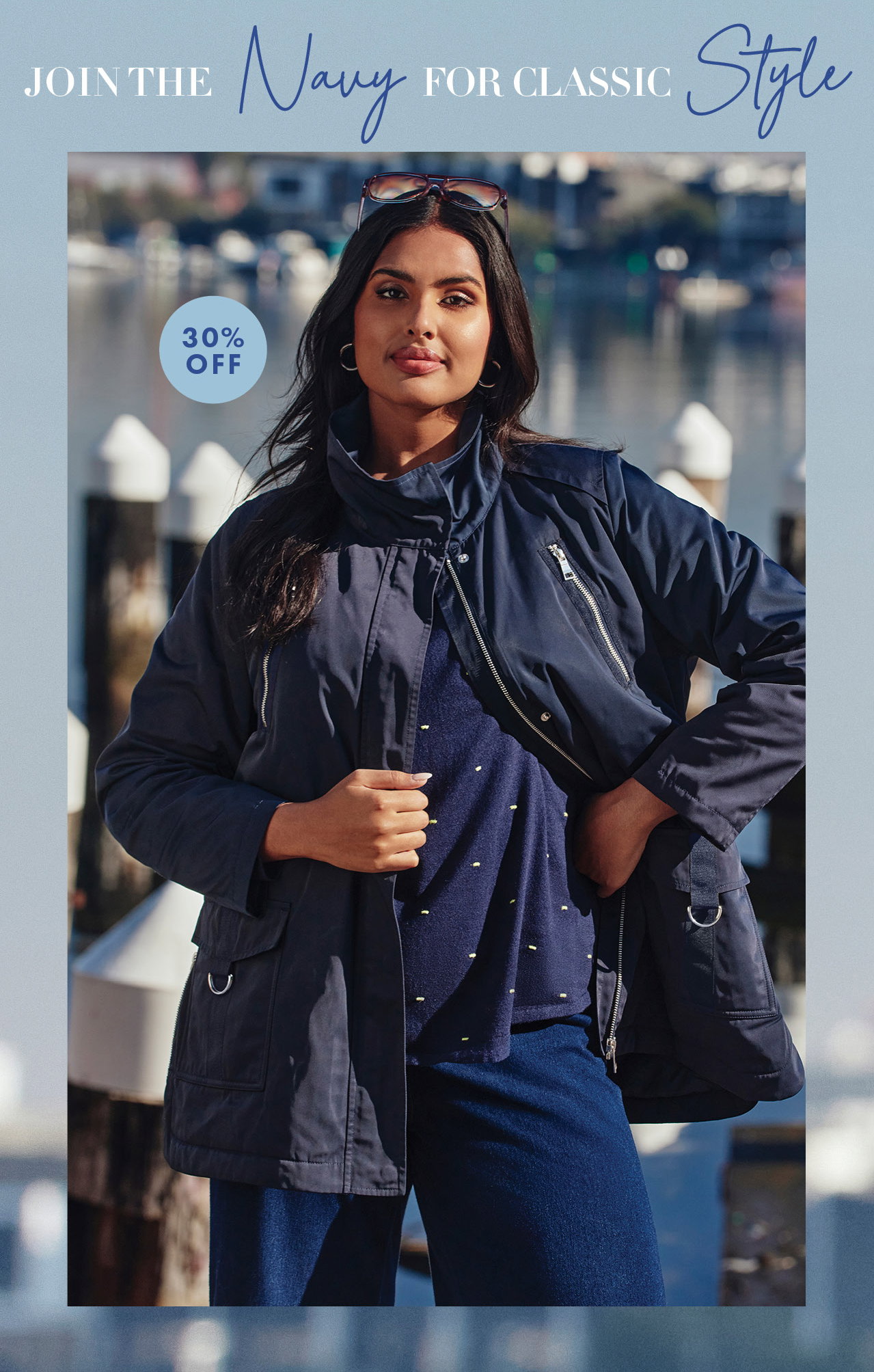 Join the navy for classic style