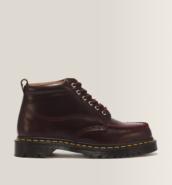 Lowell Chukka Moc Toe Leather Ankle Boots