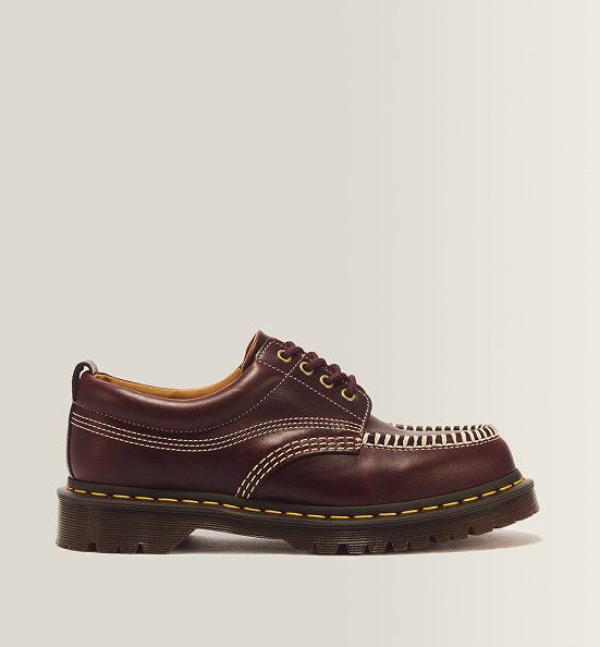 Lowell Leather Moc Toe Shoes