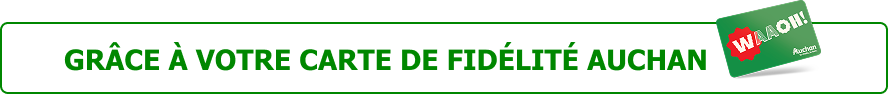 Vos avantages fidélité