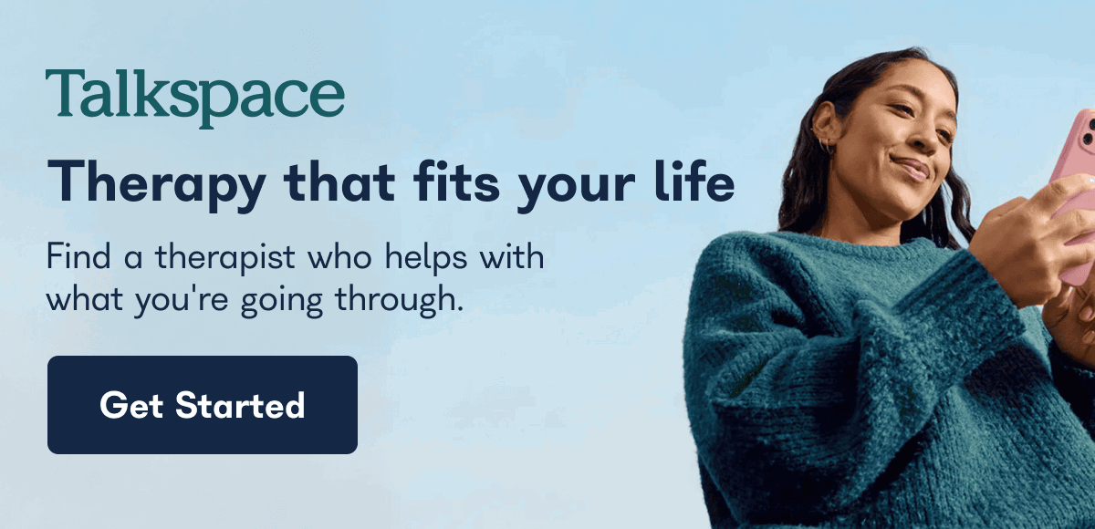 Talkspace Therapy that fits your life Find a therapist who helps with what you're going through. Get Started
