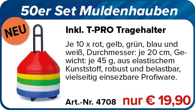 NEU! 50er Set Muldenhauben