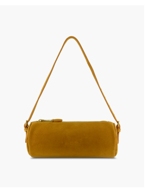 Dorothy Bag in Mustard Suede