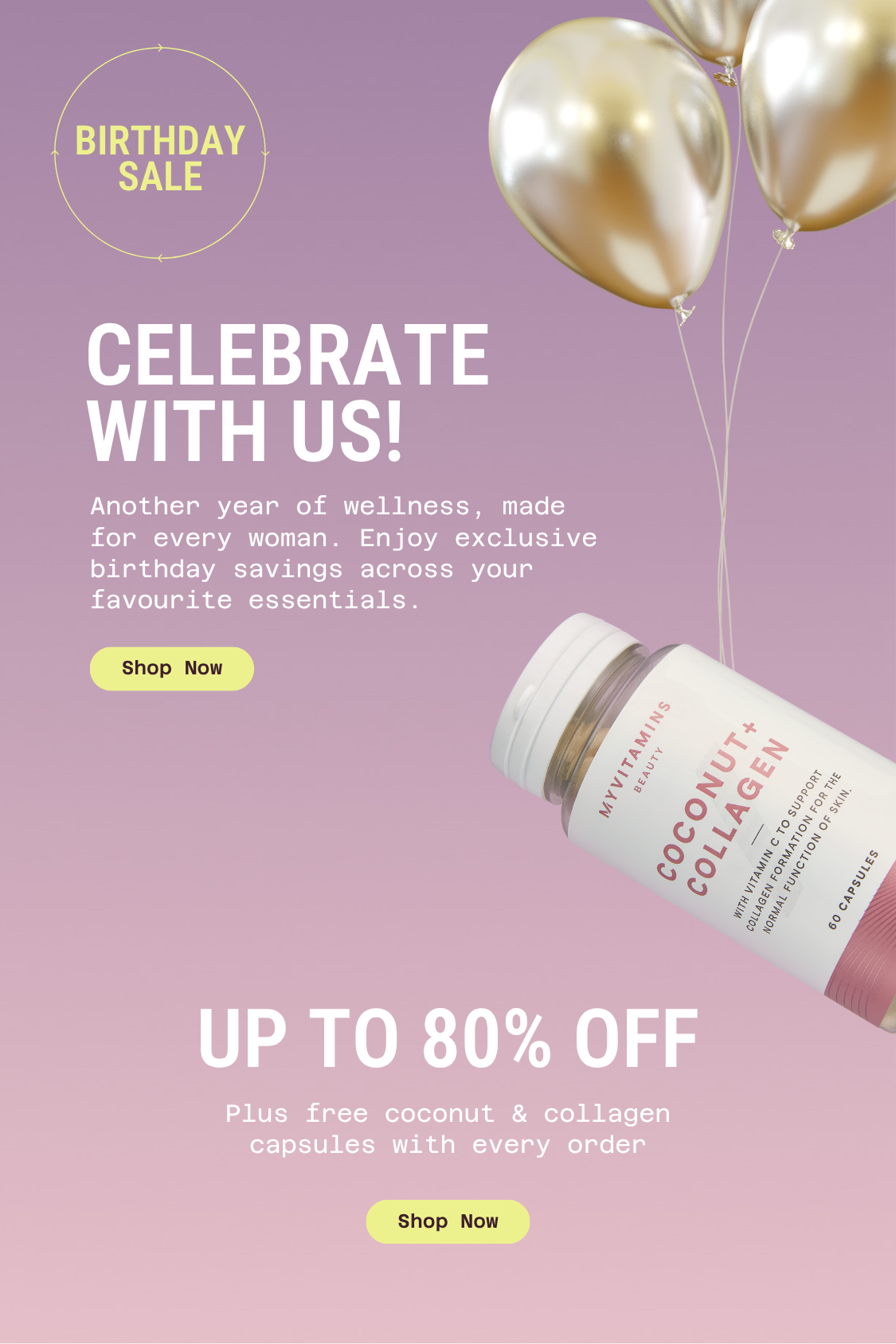 Birthday Sale