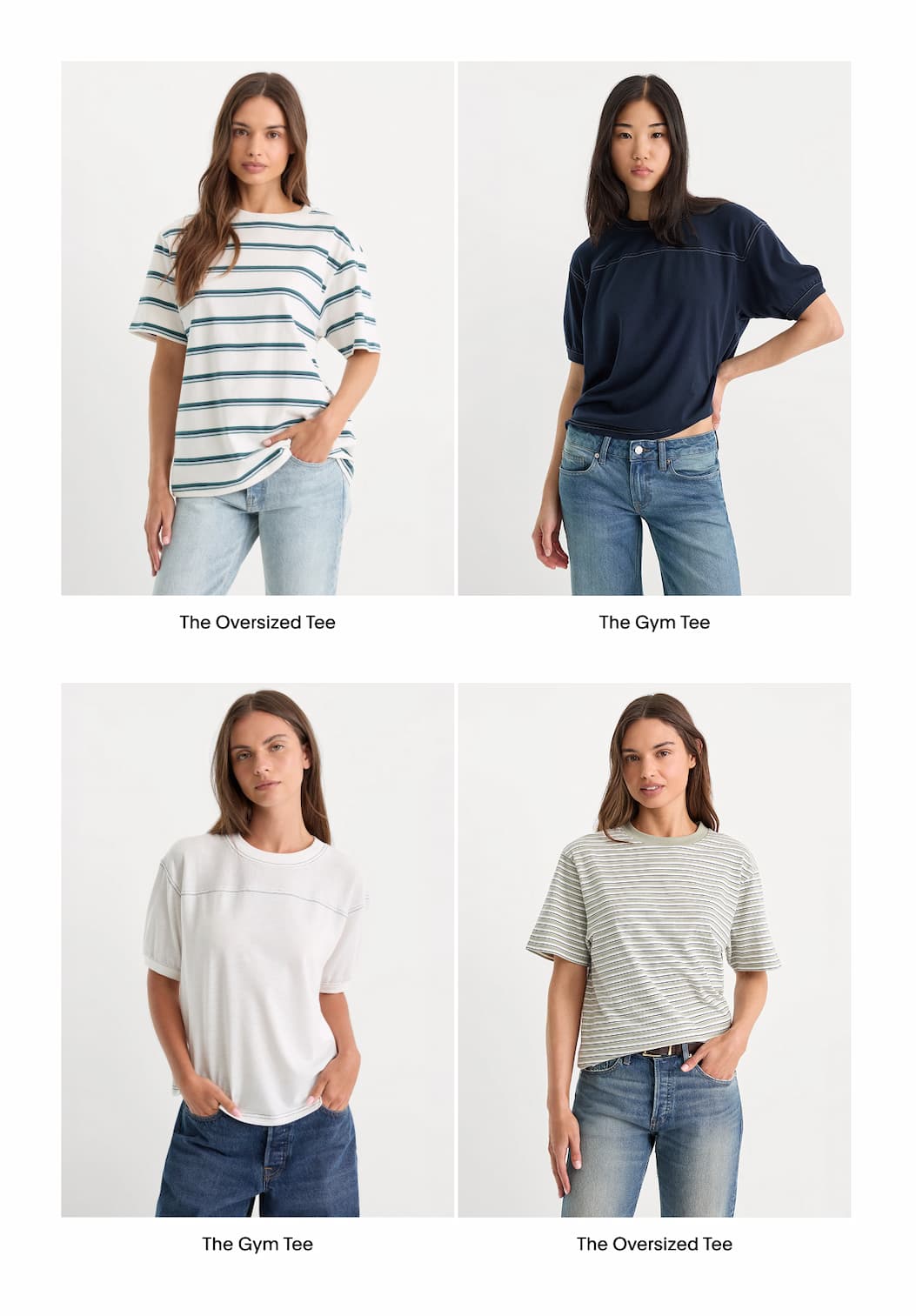 SHOP TRENDING TEES TO STYLE WITH DENIM