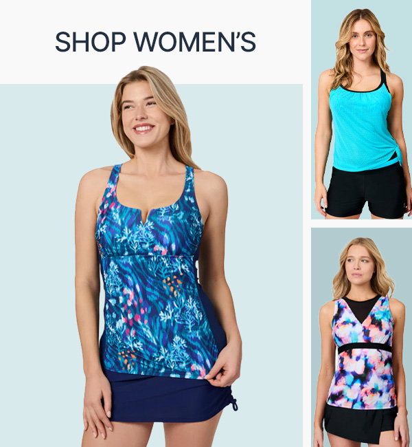 shop women's swimwear