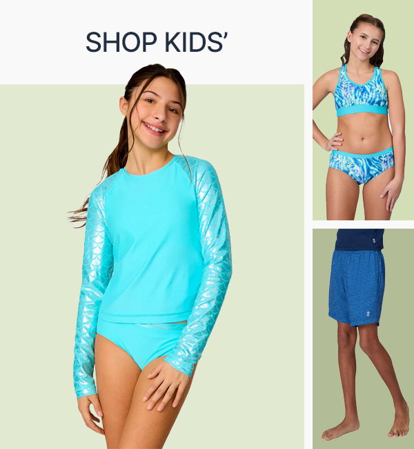 shop kids' swimwear