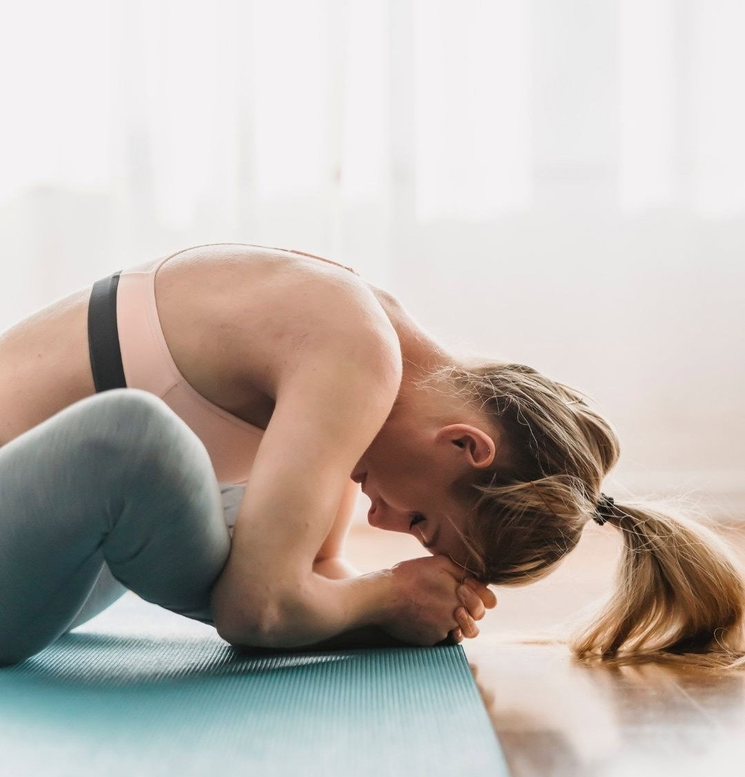 stretching