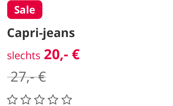 Onze favorieten