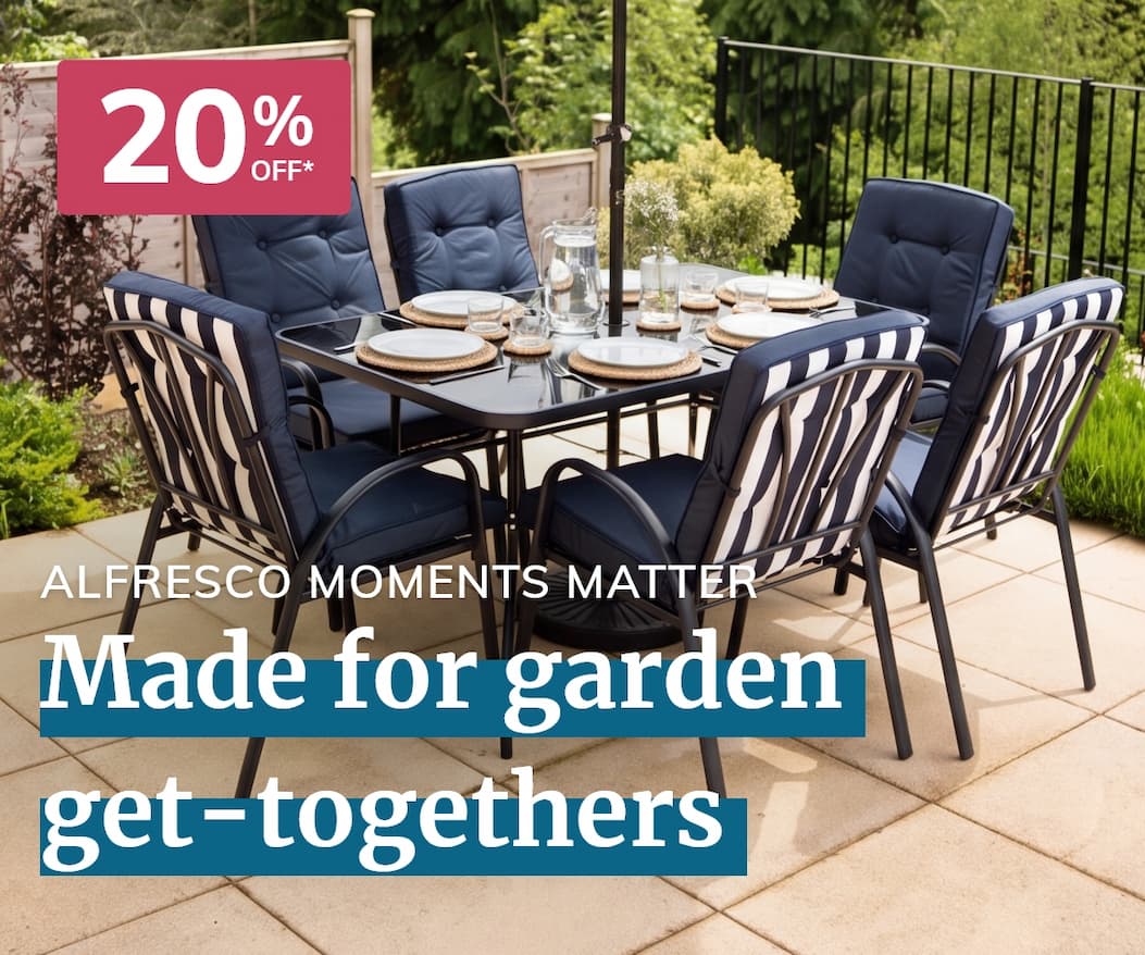 Made for garden get-togethers