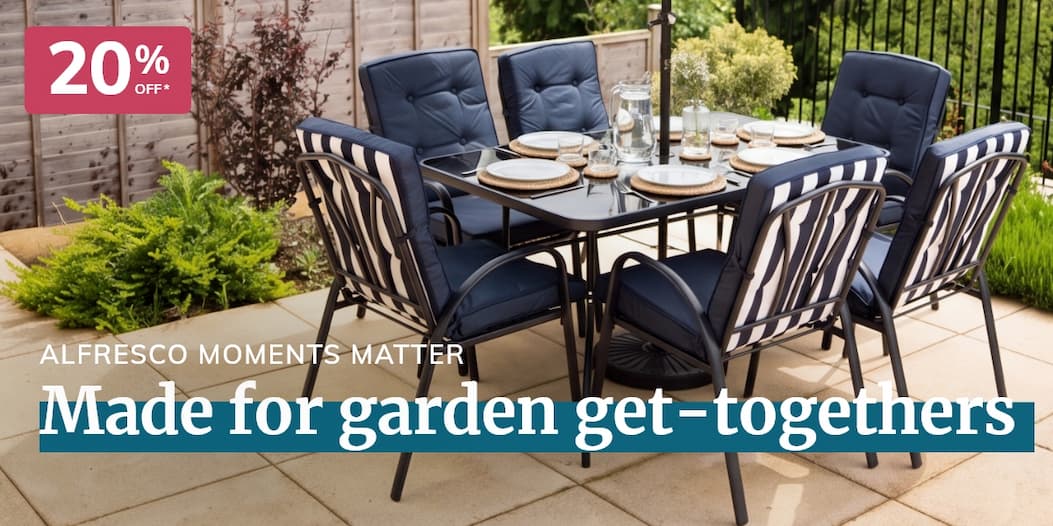 Made for garden get-togethers
