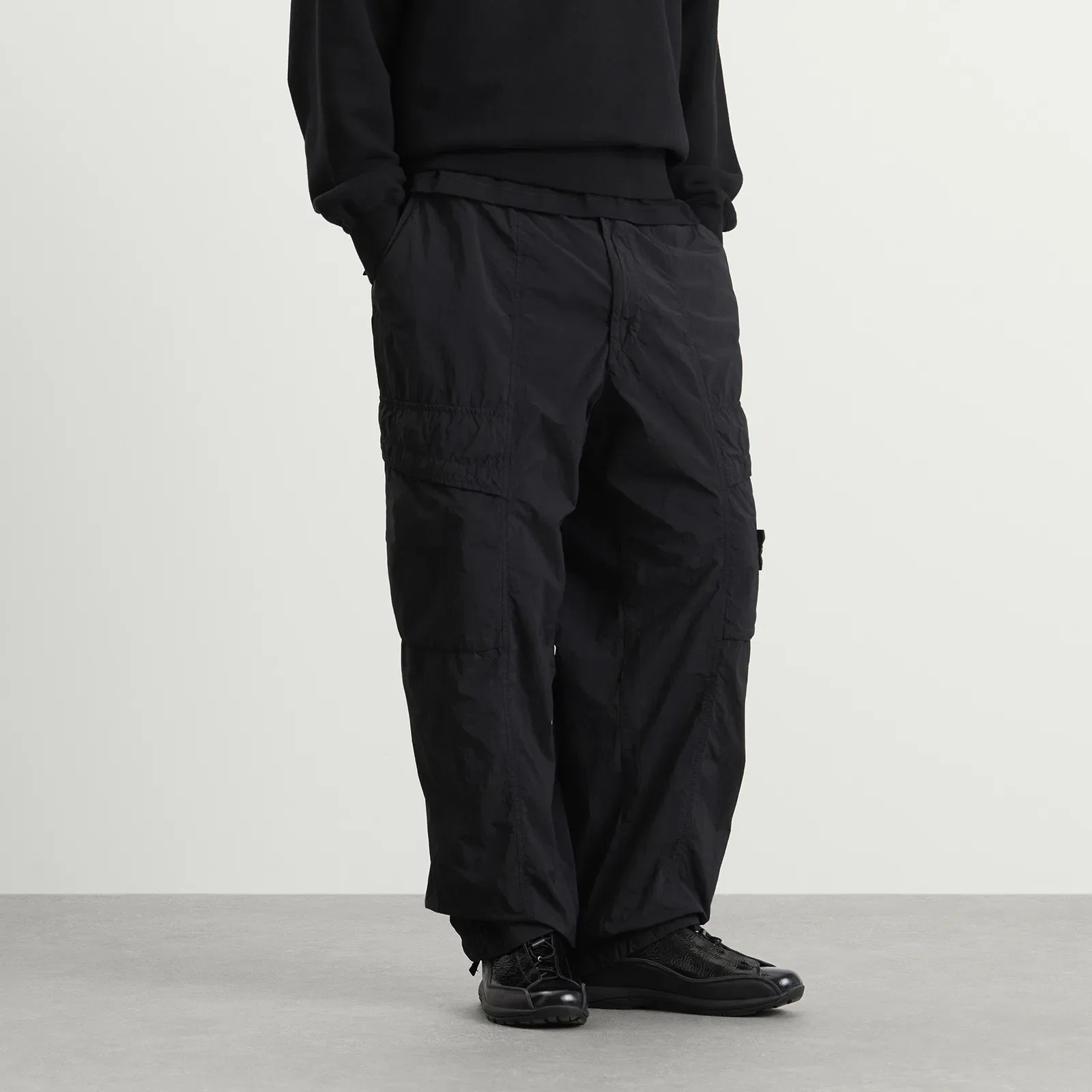 Stone Island Ghost Nylon Smerigliato Cargo Trousers