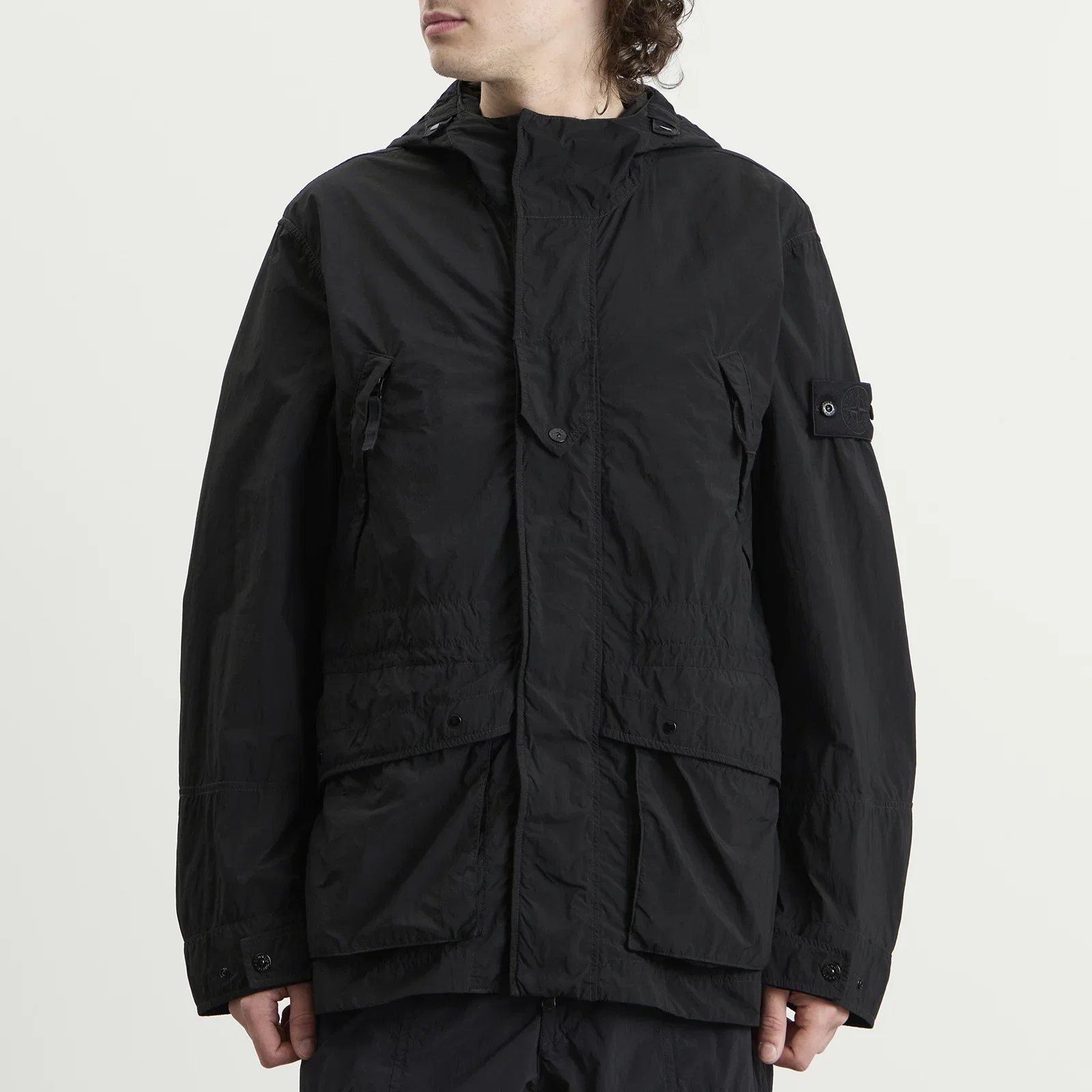 Stone Island Ghost Nylon Smerigliato Parka
