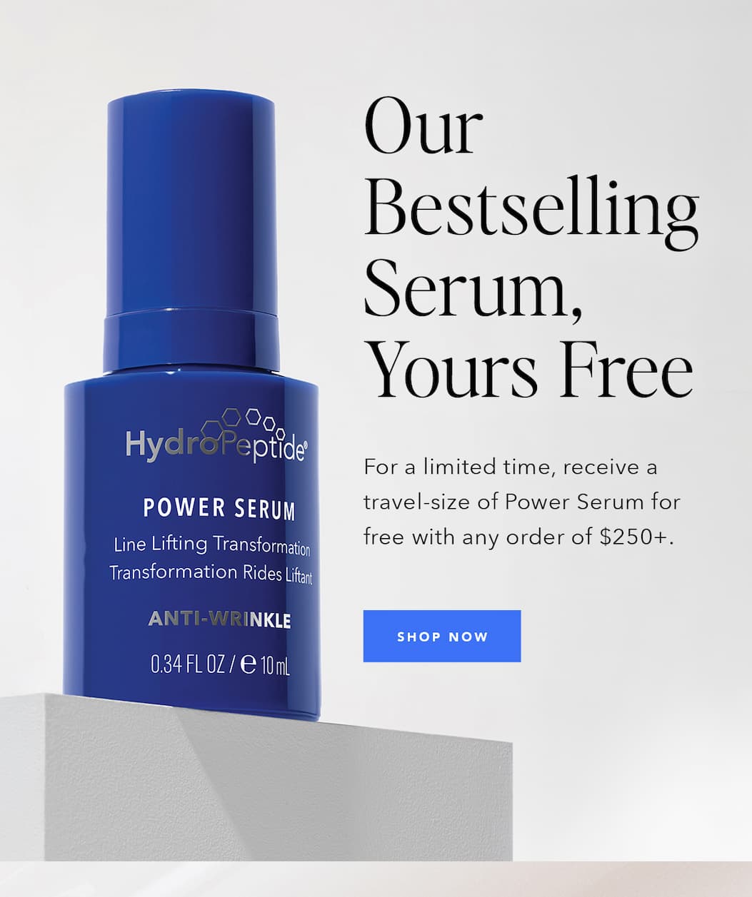 Free Best Selling Travel Power Serum