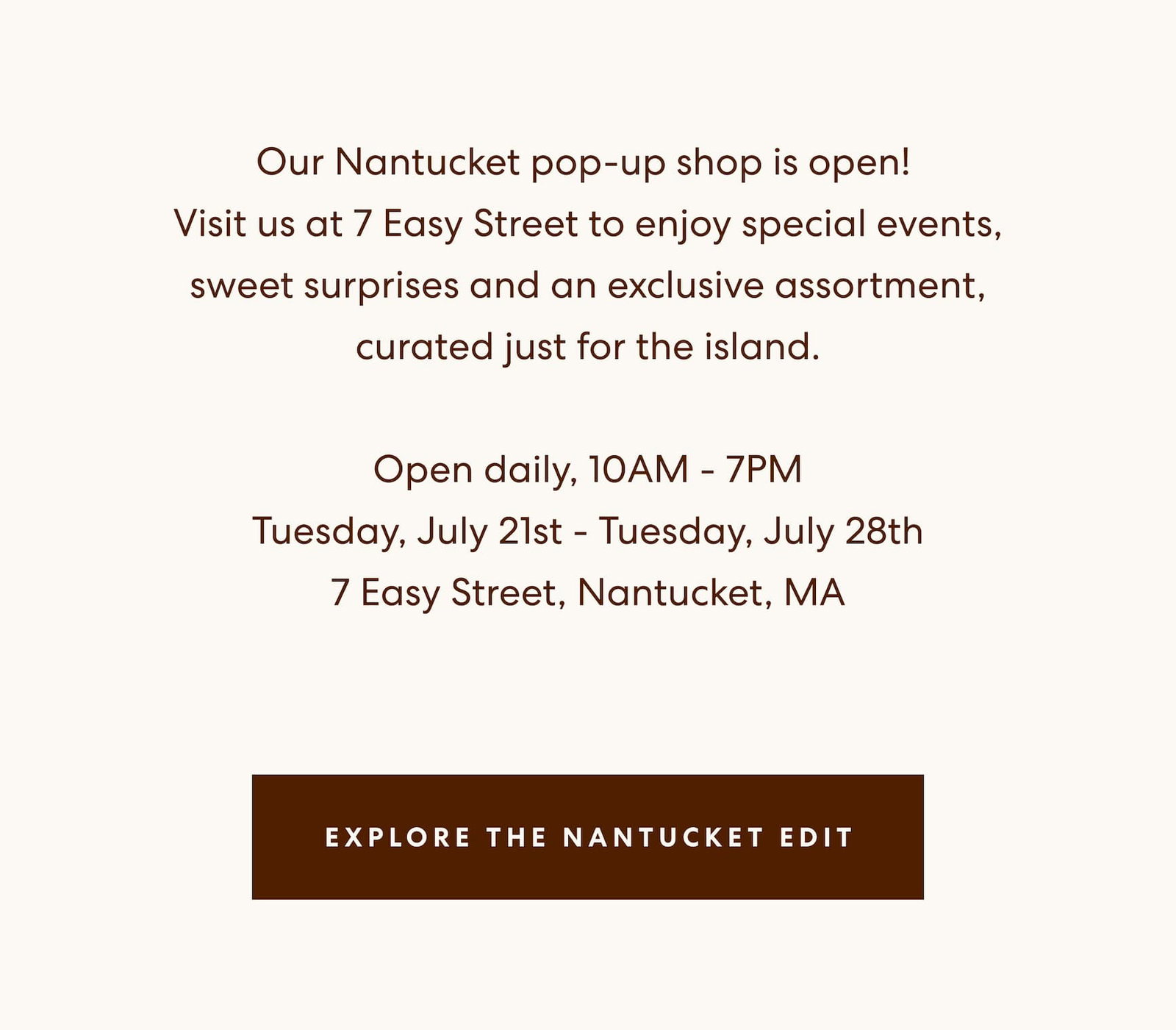 Explore the Nantucket Edit