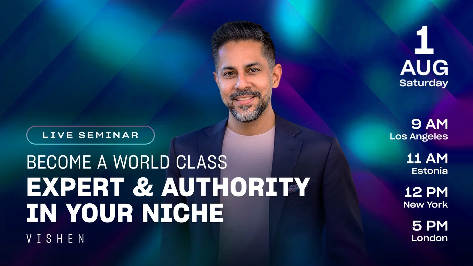 Become a world-class expert & authority in your niche
