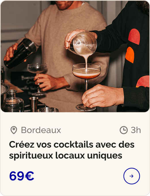 Créez vos cocktails avec des spiritueux locaux uniques