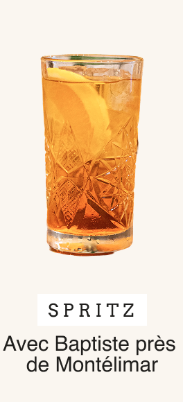 Spritz avec Baptiste près de Montélimar