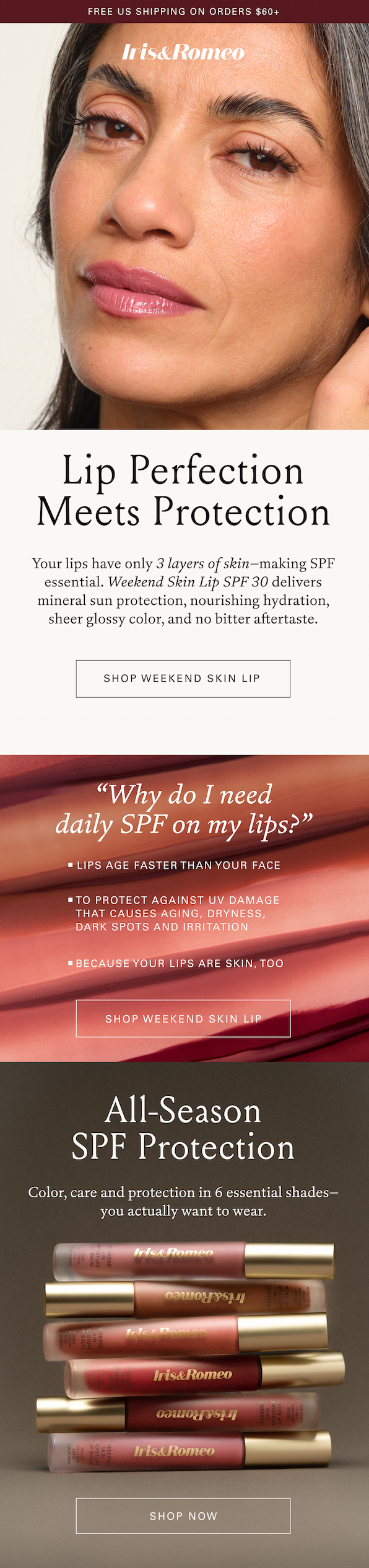 Weekend Skin Lip SPF 30