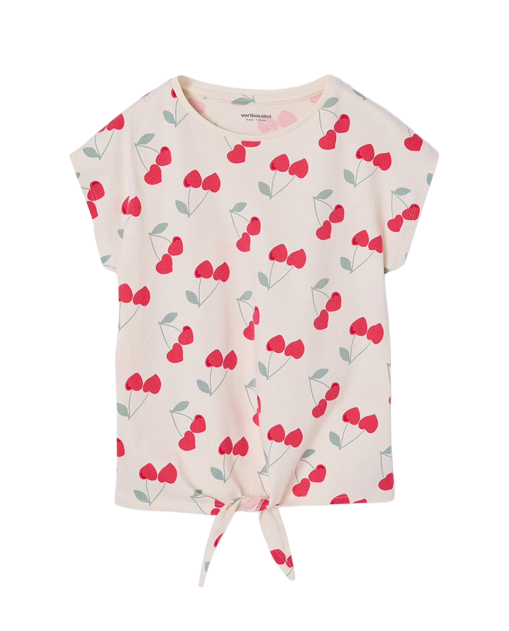 Printed T-Shirt for Girls - white