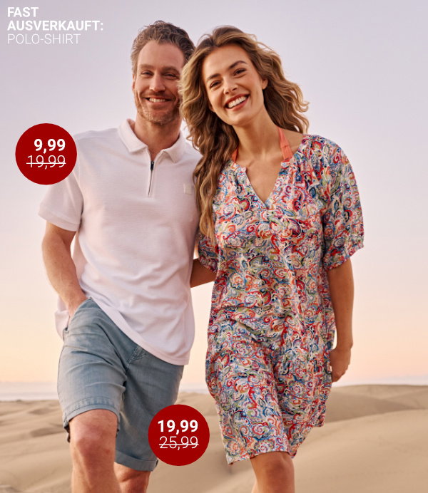 Polo-Shirt mit Struktur & Zip