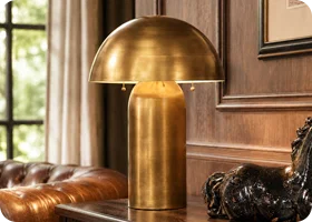 McKey 19 inch 60.00 watt Brass Table Lamp Portable Light, Coco & Dash by Savoy House