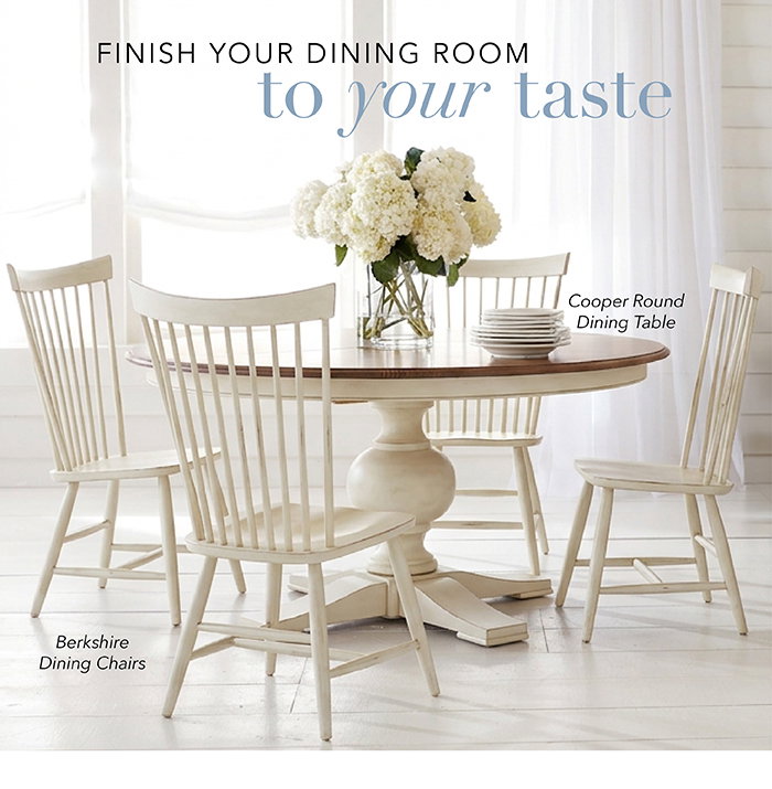 Finish your Dining Room to your taste