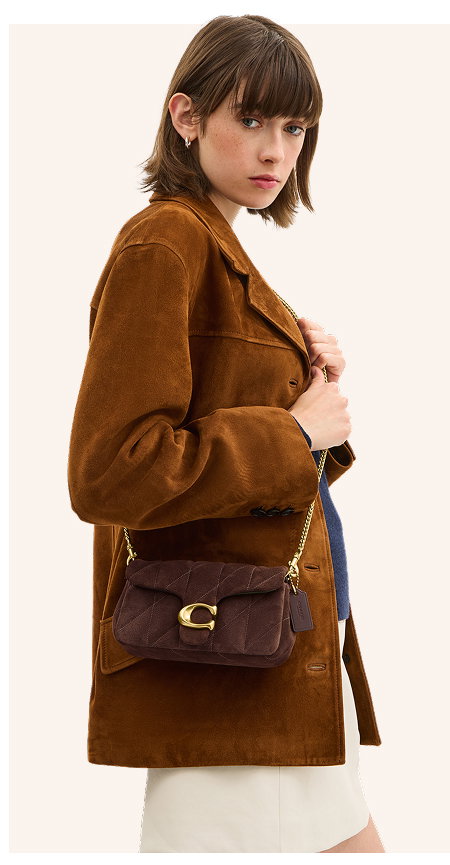 Tabby Chain Crossbody Bag 19 With Quilting 