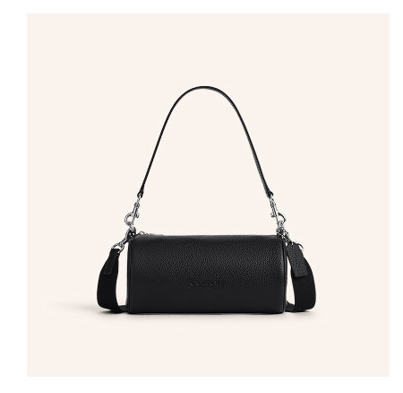 Andre Barrel Bag 24 Silver/Black