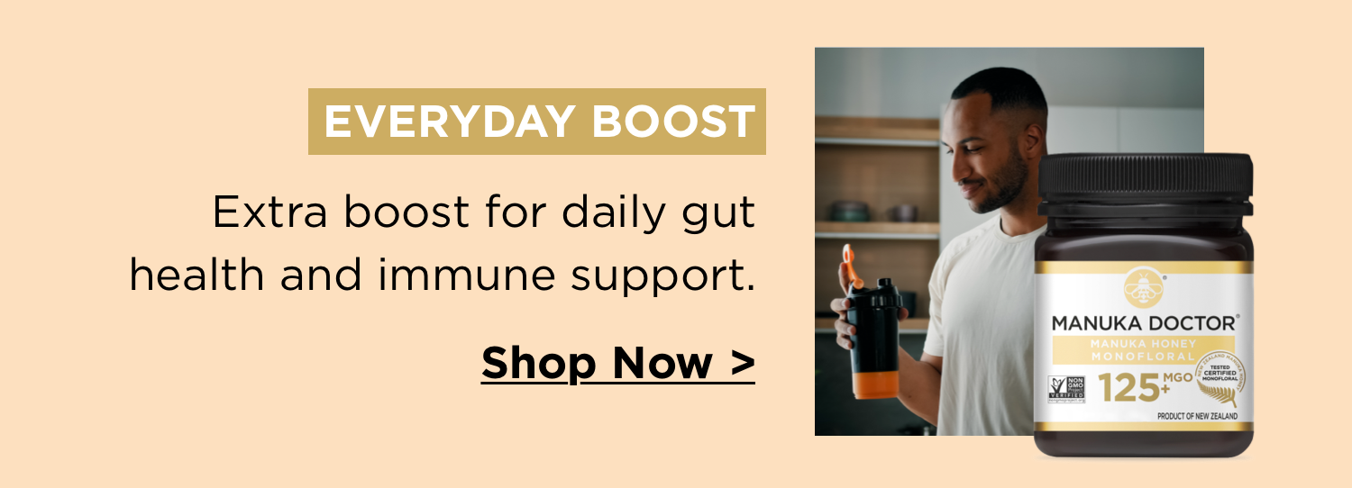 EVERYDAY BOOST | Extra boost for daily guy health and immune support. | Shop Now