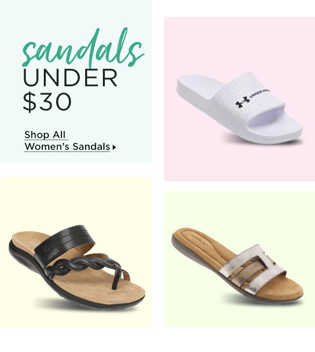Shop Sandals Under $30