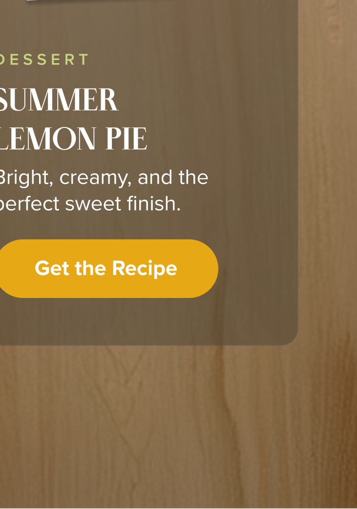 Summer Lemon Pie