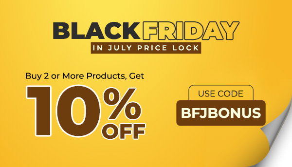 5% OFF on all orders