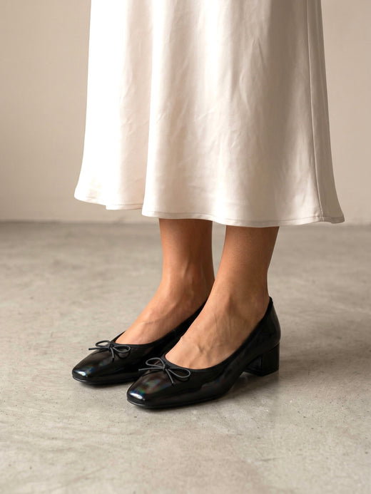 IMKE Noir — ballerine