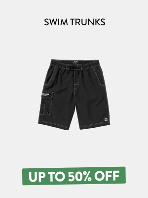 Swim Trunks and Board Shorts UP TO 50% OFF