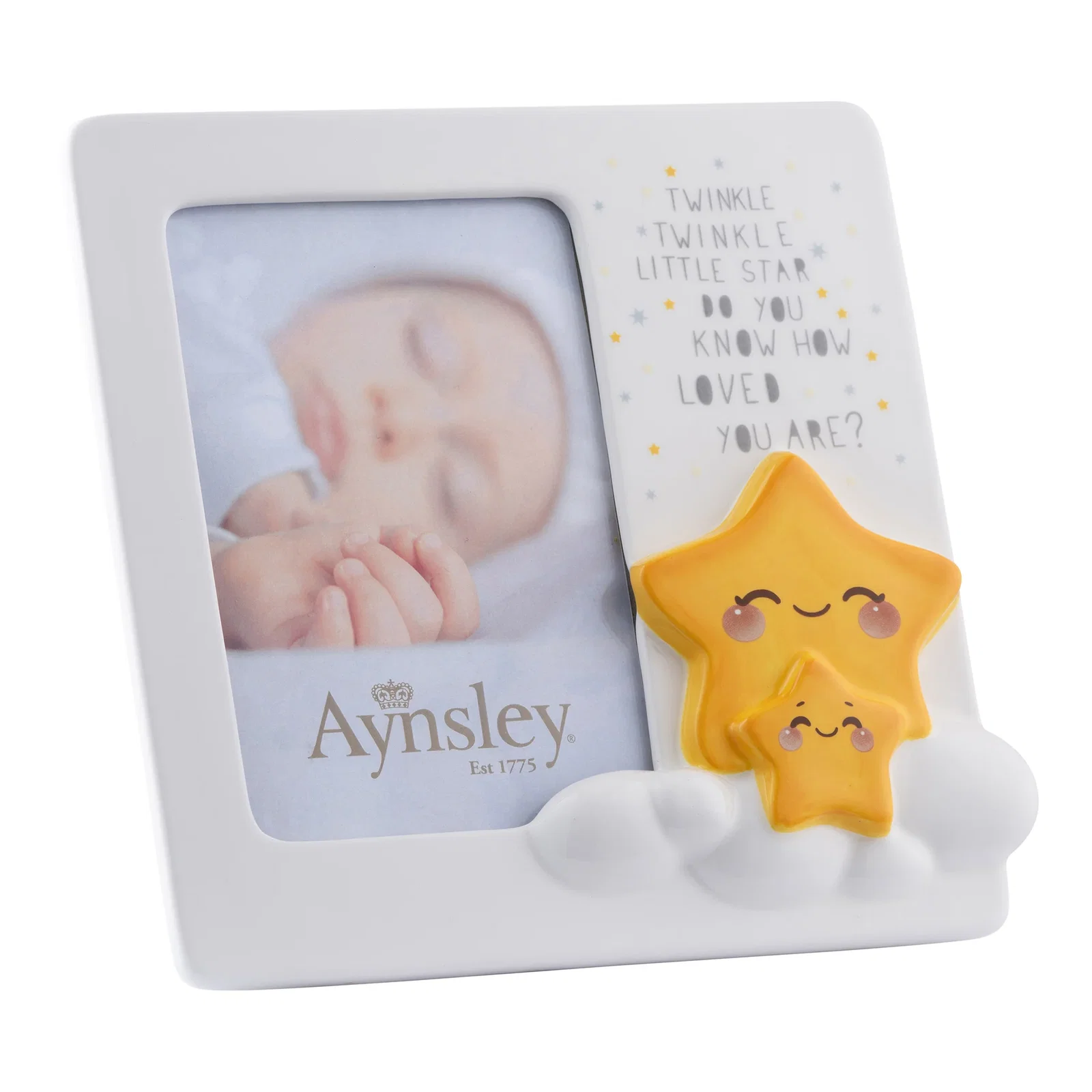 Image of Aynsley Twinkle Twinkle Little Star Photo Frame 6"x 4"