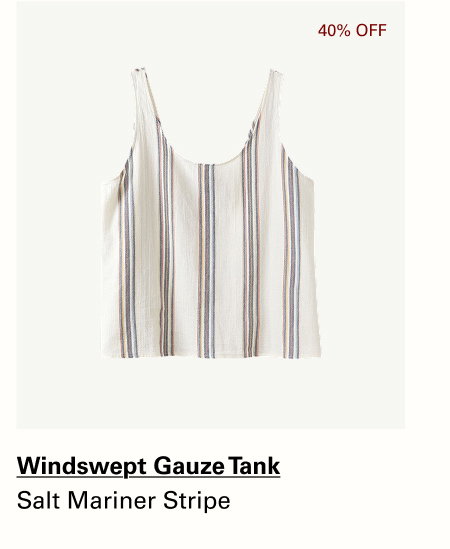 Windswept Gauze Tank