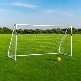 Airwave Strike Kids Garden Football Goal - Weatherproof UPVC with Net & Pegs