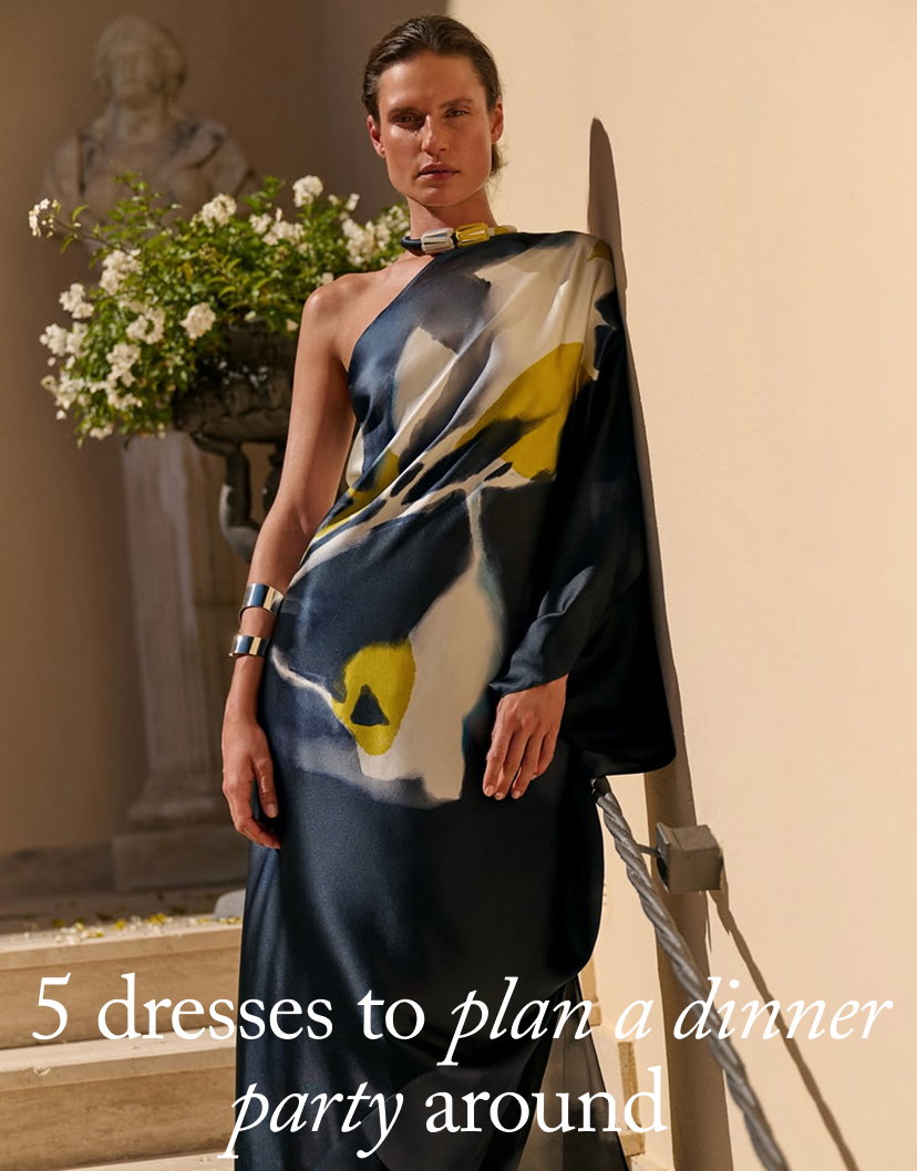 5 Dresses to Plan a Dinner Party Around 
