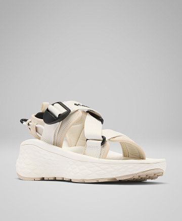 White sandals