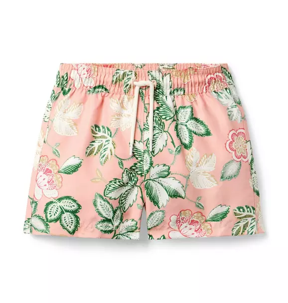 Image of Recycled Floral Swim Trunk