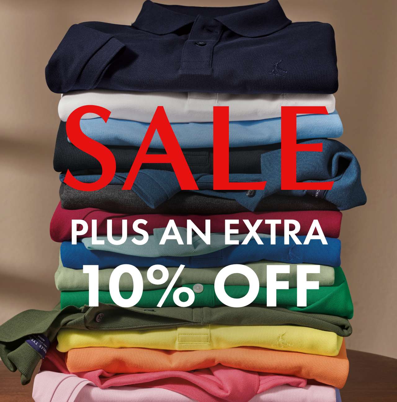 Extra 10% OFF Polos!