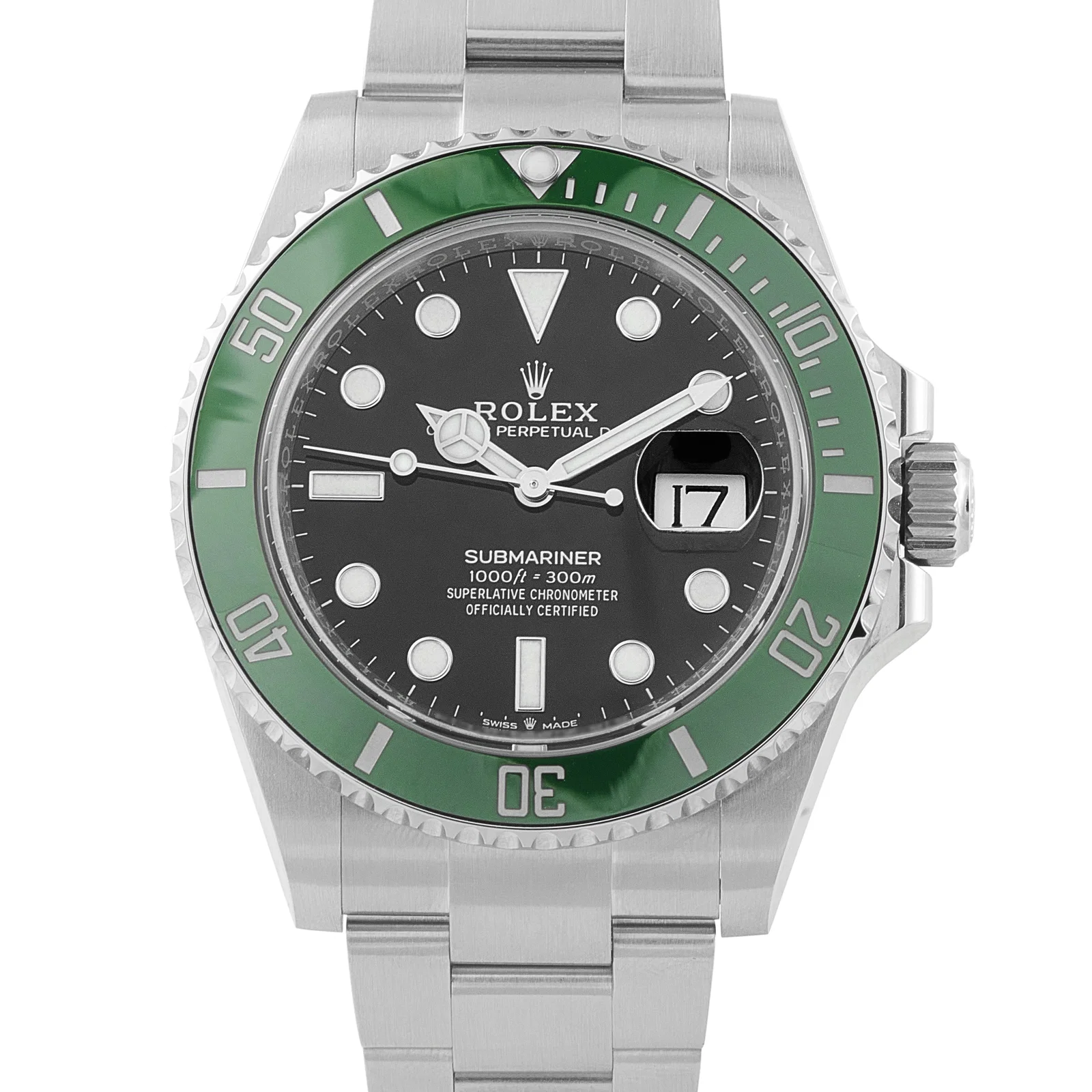 Rolex Submariner Date Starbucks Steel Watch 126610LV