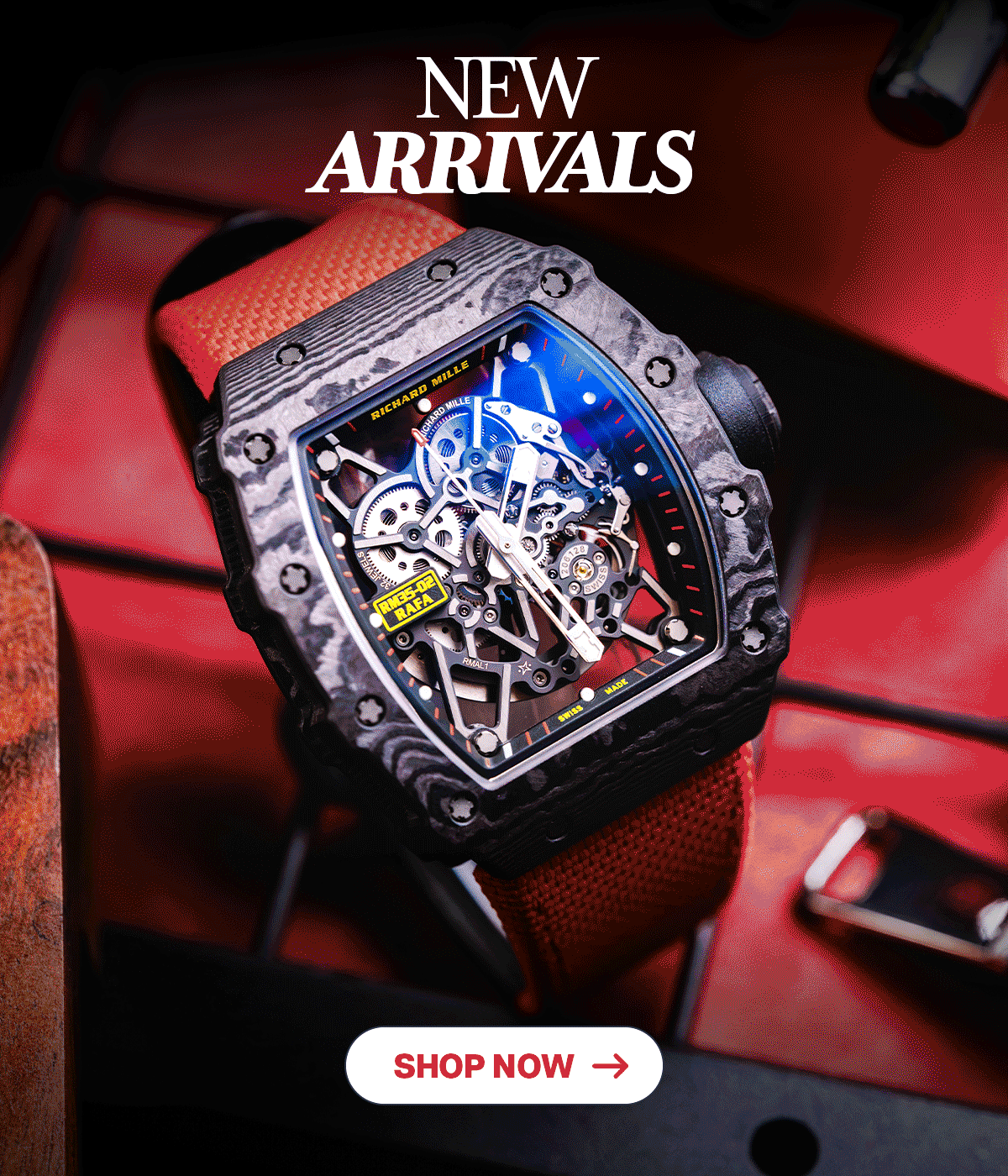 Richard Mille RM035 Rafael Nadal Carbon TPT