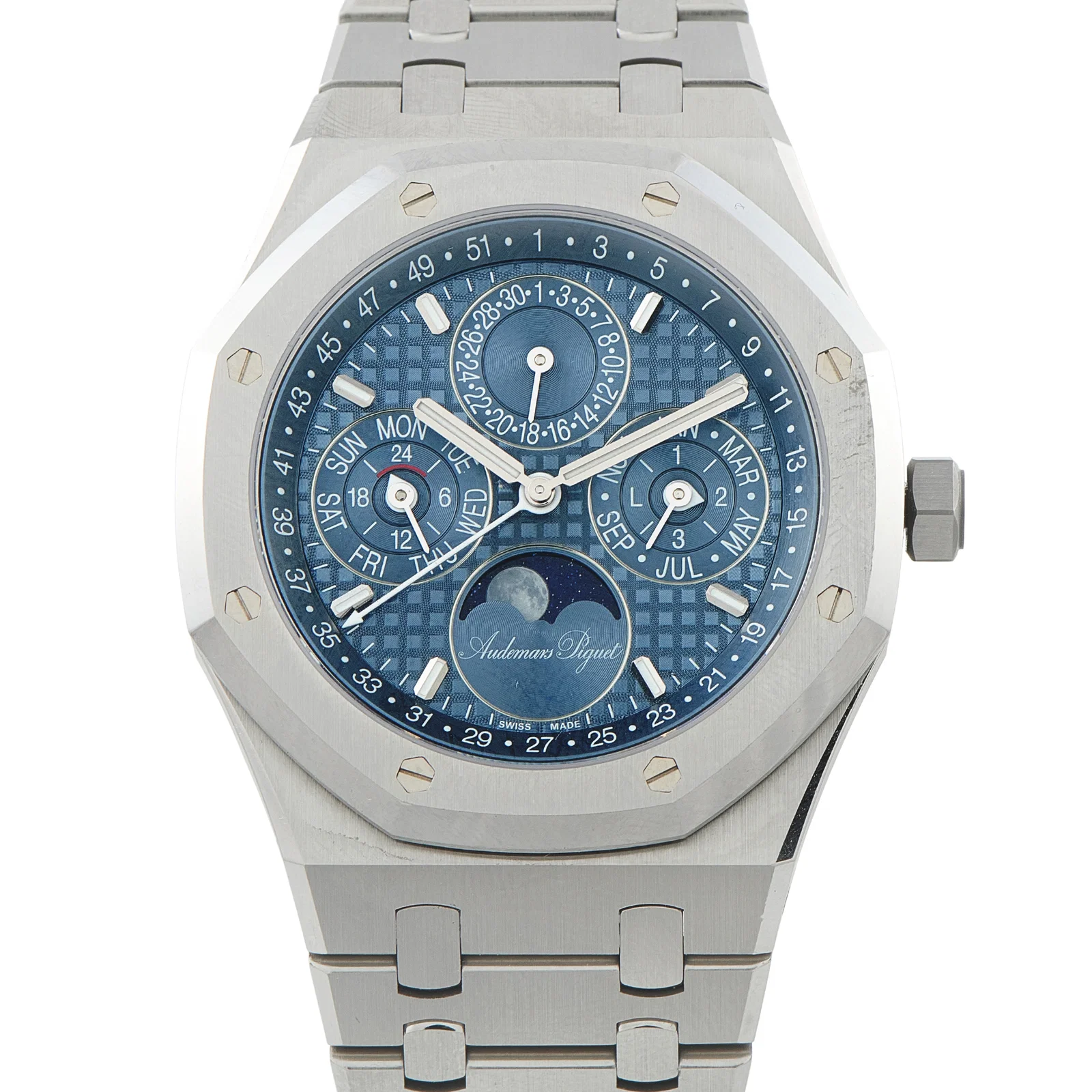 Audemars Piguet Royal Oak Perpetual Anniversary Edition Steel Watch 26674ST.OO.1320ST.02