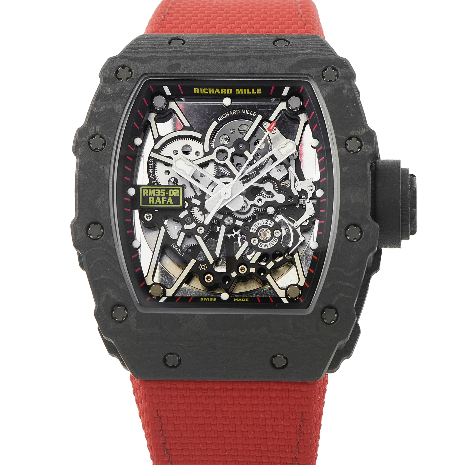 Richard Mille RM035 Rafael Nadal Carbon TPT Watch 35-02 NTPT