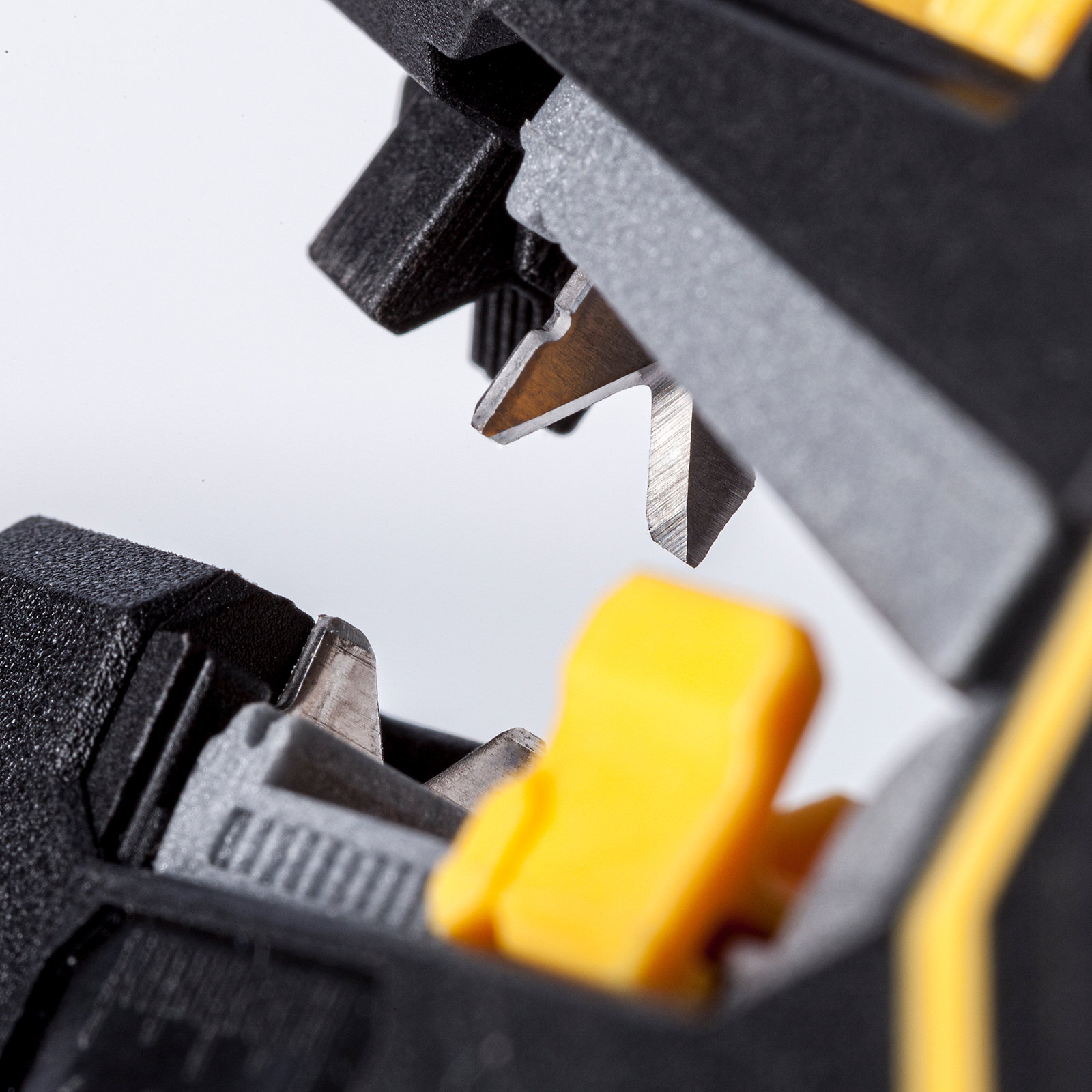 The Jokari Wire Stripper in use
