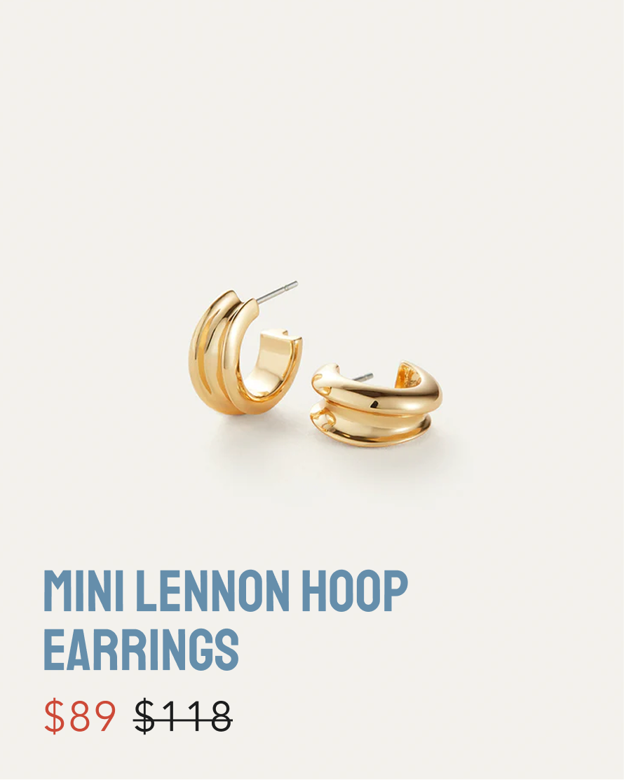 Mini Lennon Hoop