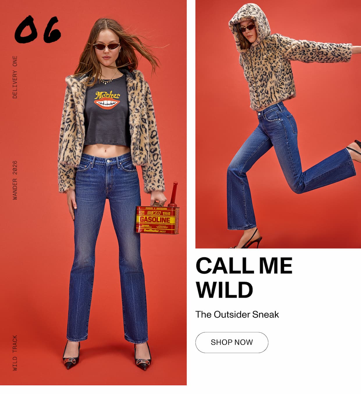 CALL ME WILD - The Outsider Sneak - SHOP NOW
