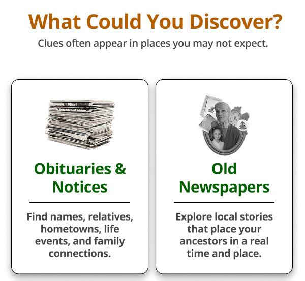  What Could You Discover? Clues often appear in places you may not expect.